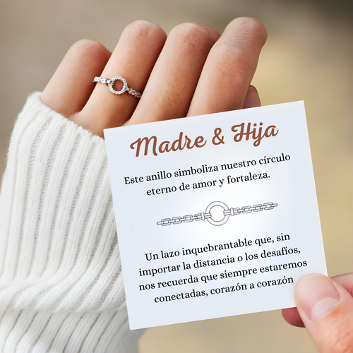 Anillo Círculo de fuerza - Madre & Hija