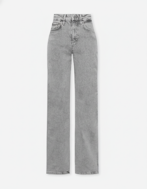 Aitana™ | VAQUEROS GRISES CON CORTE BOOTCUT ELEGANCIA CASUAL