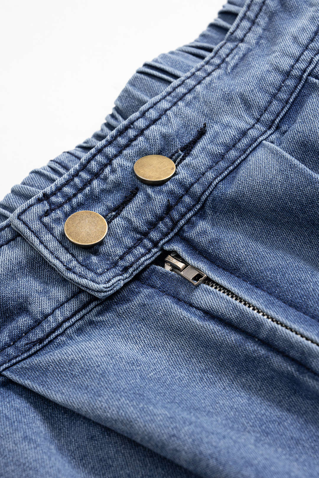 Alma™ | JEANS DE MUJER DE PIERNA ANCHA CON PLISADOS