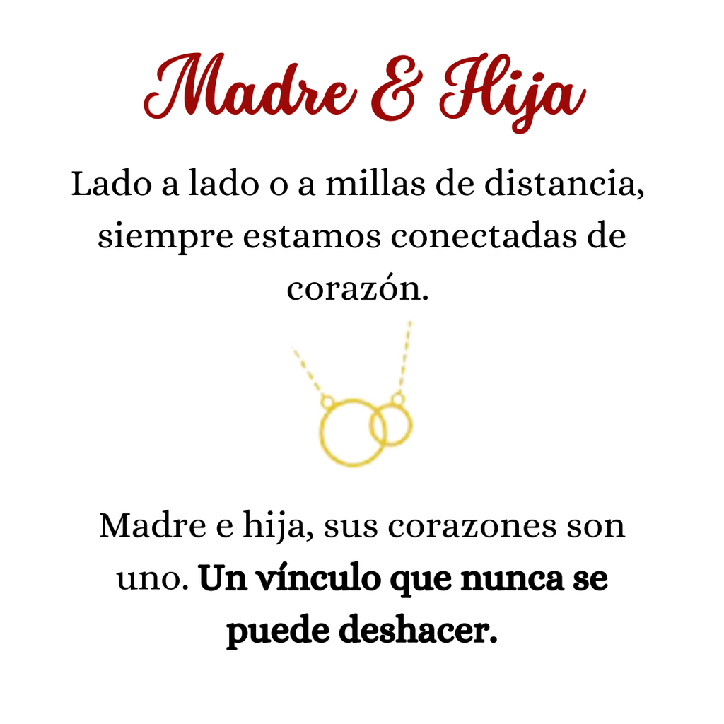 Collar Corazones Unidos- Madre & Hija