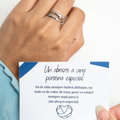 Anillo Abrazo Brillante