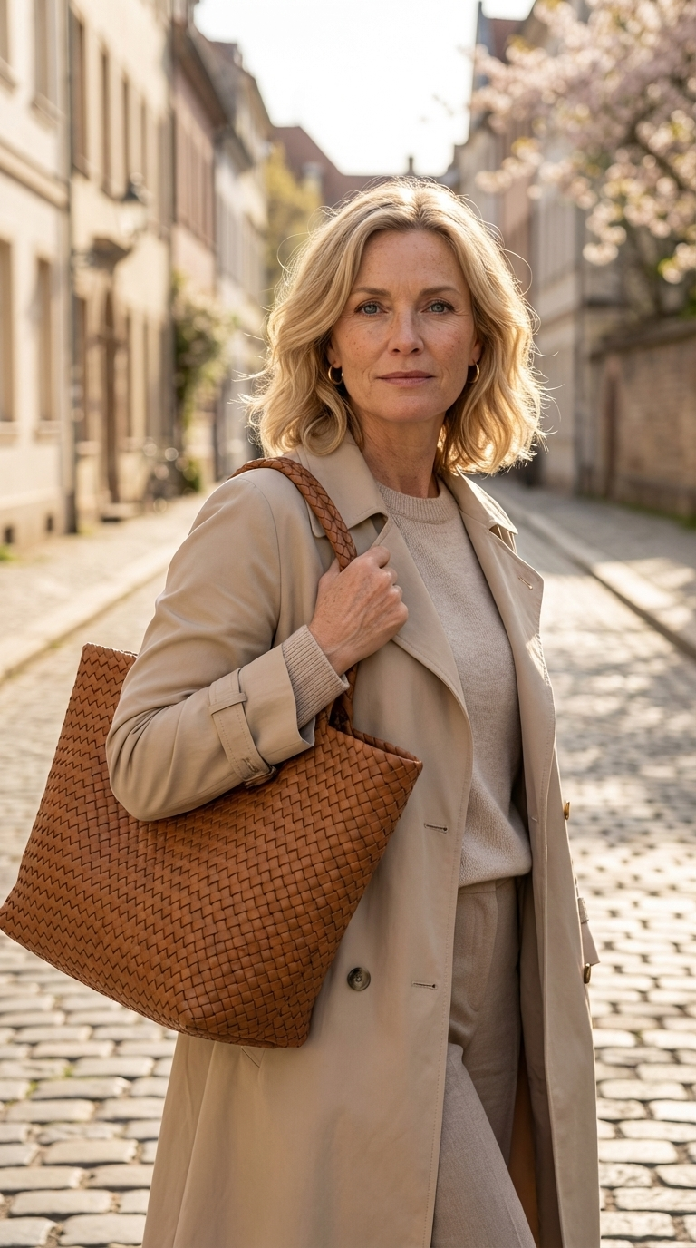 Heritage™ | Lana bolso tote de cuero Artesanal.
