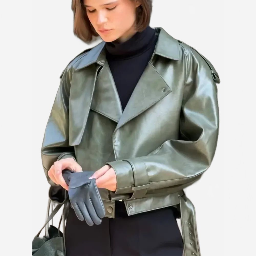 MILITARY™ | ABRIGO DE CUERO