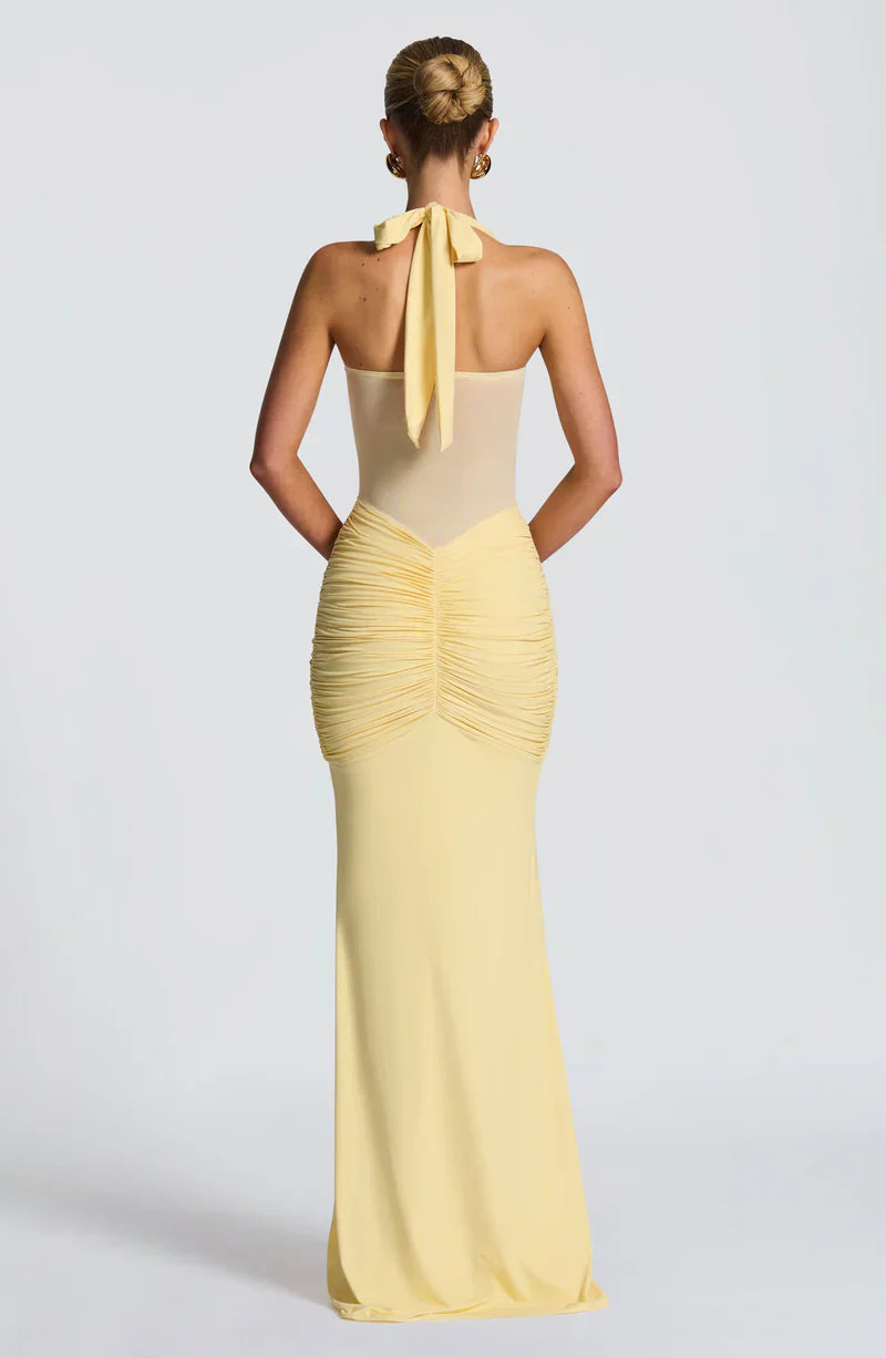 Scarlet™ | VESTIDO MAXI ESCARLATA