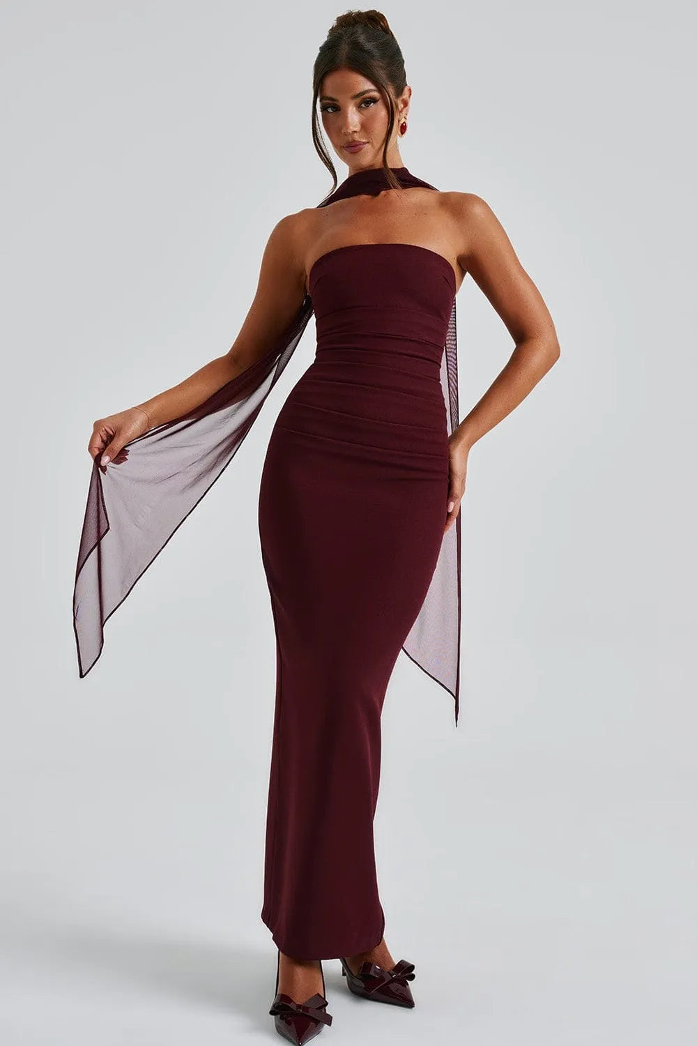 Bianca™ | VESTIDO MAXI CON ABERTURA